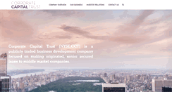 Desktop Screenshot of corporatecapitaltrust.com